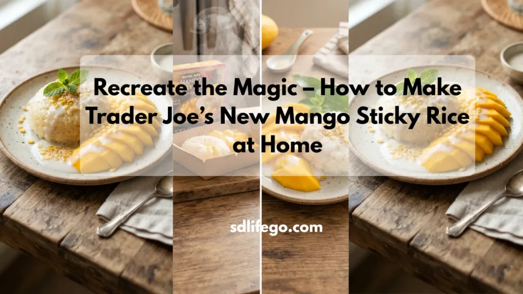 Recreate the Magic – How to Make Trader Joe’s New Mango Sticky Rice at Home
